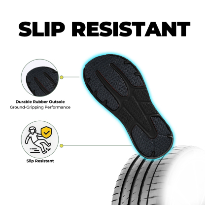 Men's WideToe Grip V3 - Charcoal Black