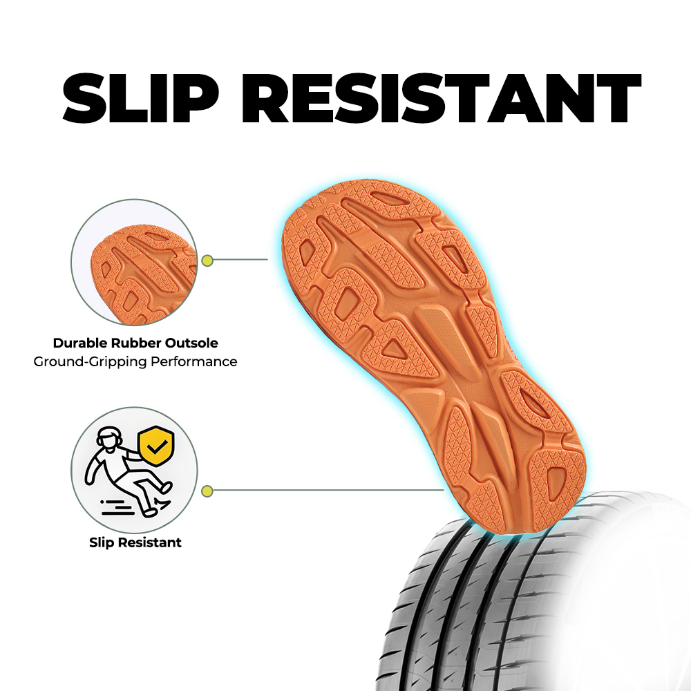 Men's WideToe Grip V1 - Peach Coral