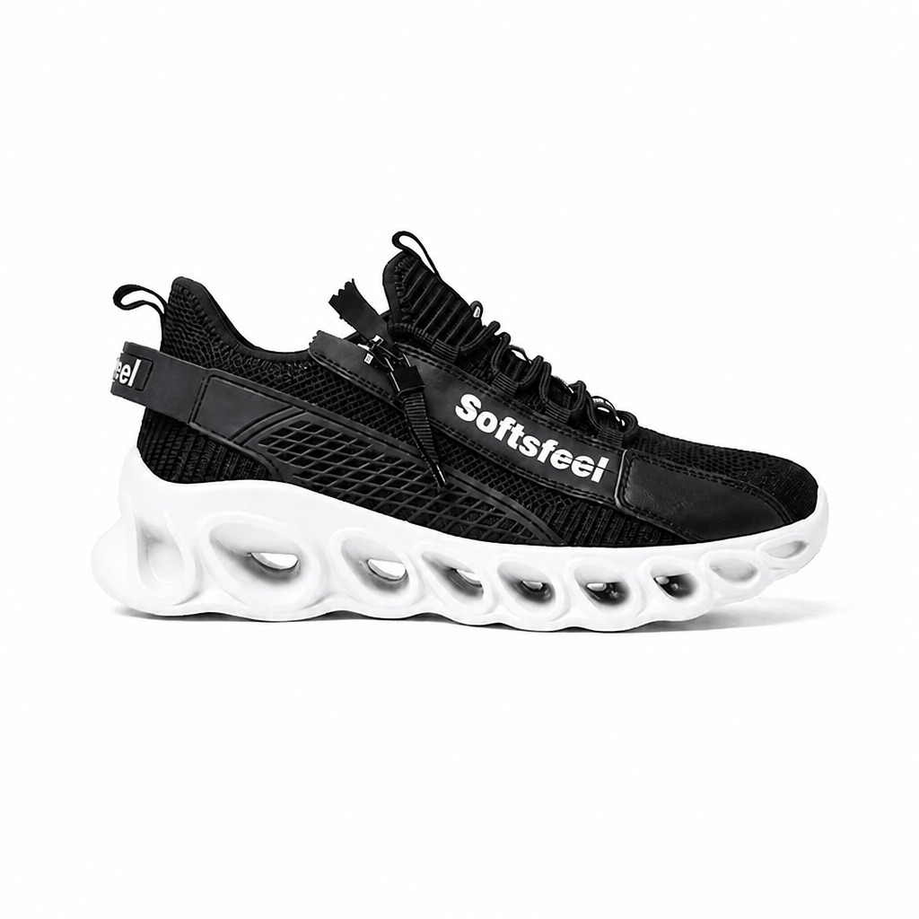 Men's Cloud Wanderer V7 - Black White