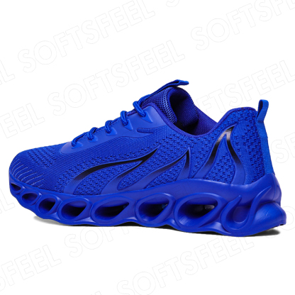 Softsfeel Relieve Foot Pain Perfect Walking Shoes - Blue-SOFTSFEEL