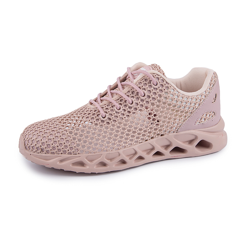 Softsfeel Women's Relieve Foot Pain Perfect Cushioning Walking Shoes - Pink-SOFTSFEEL