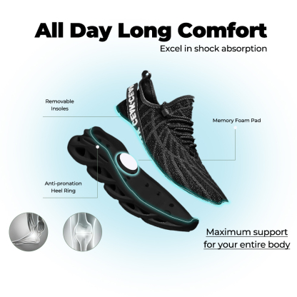 Softsfeel® Women's Cloud Strider V1 - Black