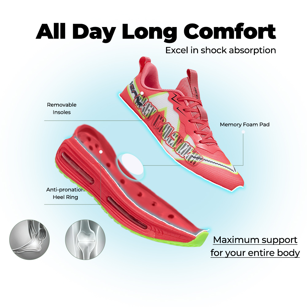 Women's Cloud Strider V5 - Red