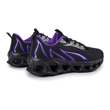 Softsfeel®Relieve Foot Pain Perfect Walking Shoes - Black Purple
