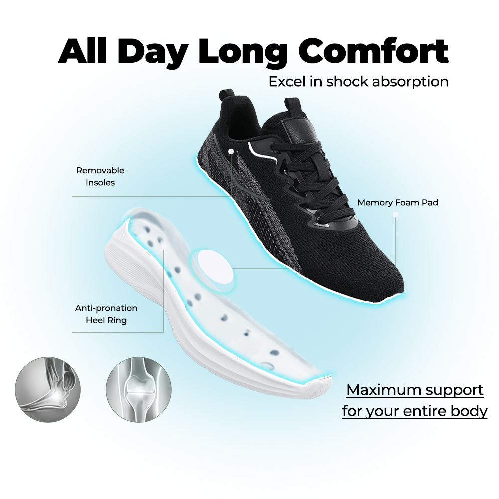 Women's Rebound Core V4 - Black White