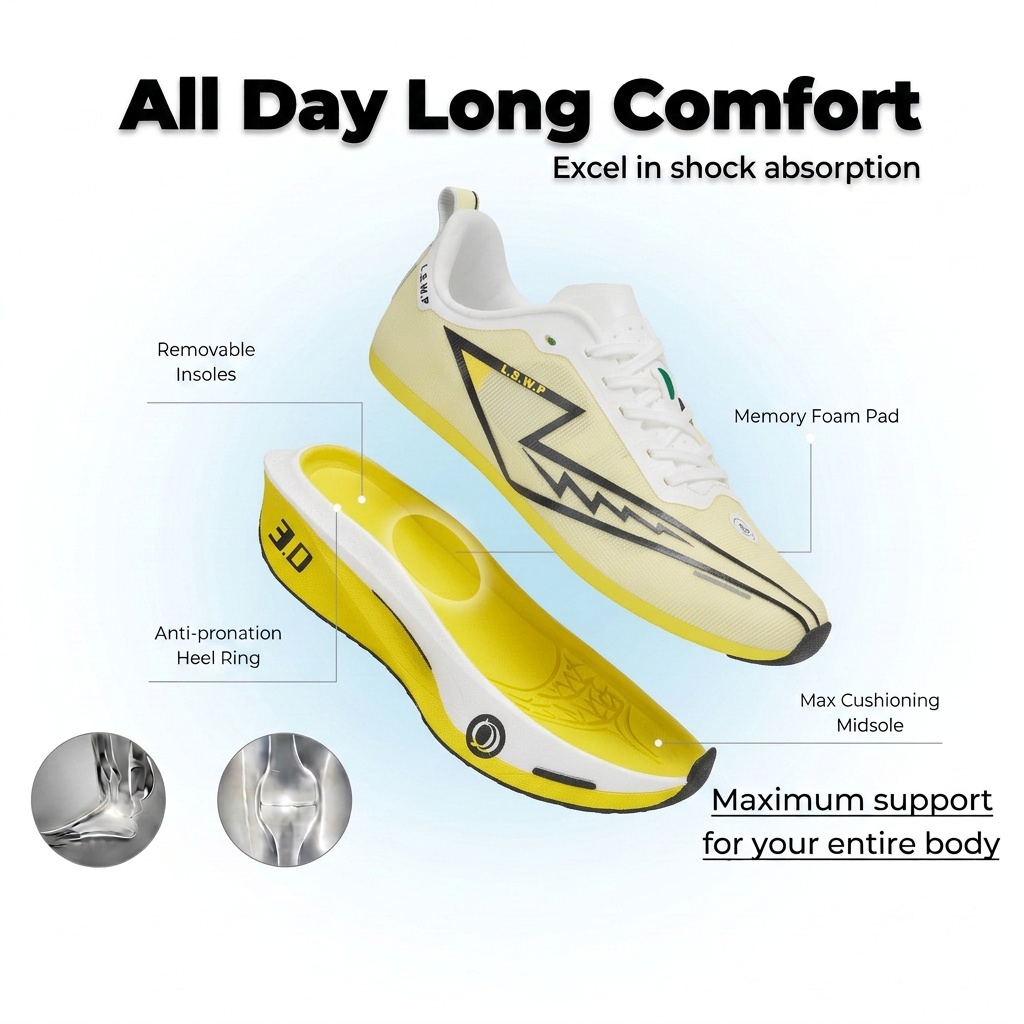 Softsfeel® Men's Rebound Core V3 - Yellow