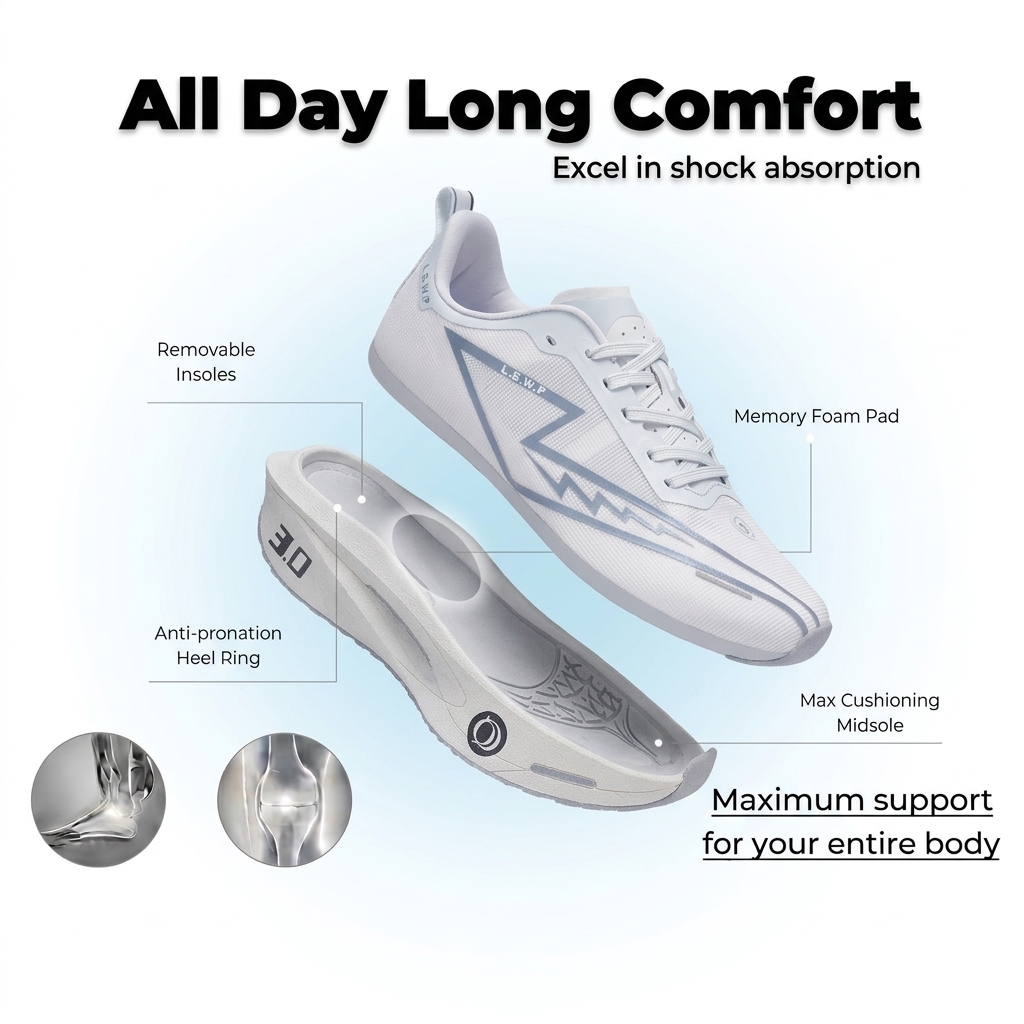 Softsfeel® Men's Rebound Core V3 - White