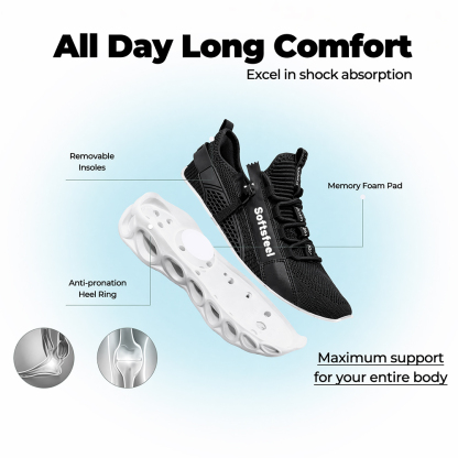 Men's Cloud Wanderer V7 - Black White