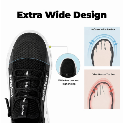 Men's Cloud Wanderer V7 - Black White