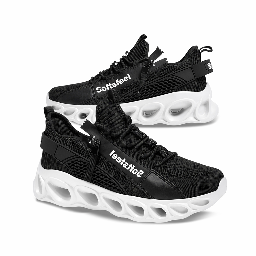 Men's Cloud Wanderer V7 - Black White