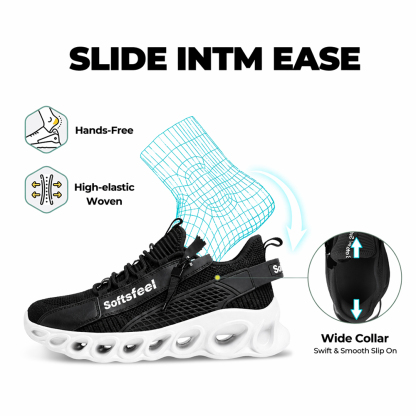 Men's Cloud Wanderer V7 - Black White
