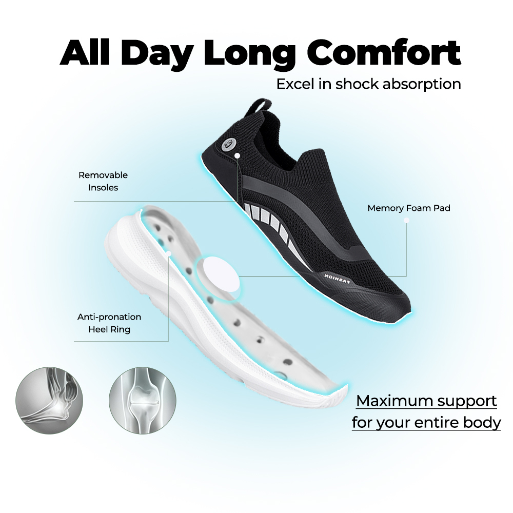 Softswear®Cloud Wanderer V7 - Black White