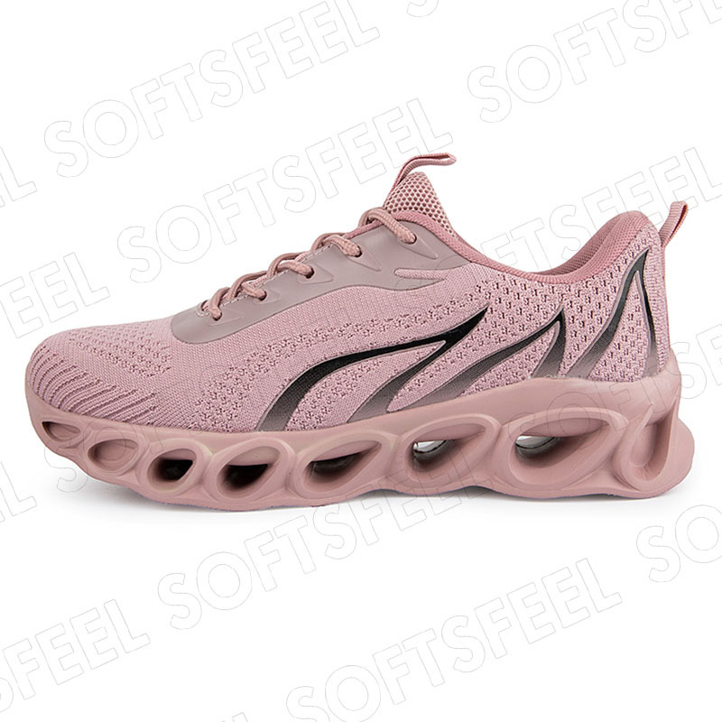 Softsfeel Men's Relieve Foot Pain Perfect Walking Shoes - Pink Black-SOFTSFEEL