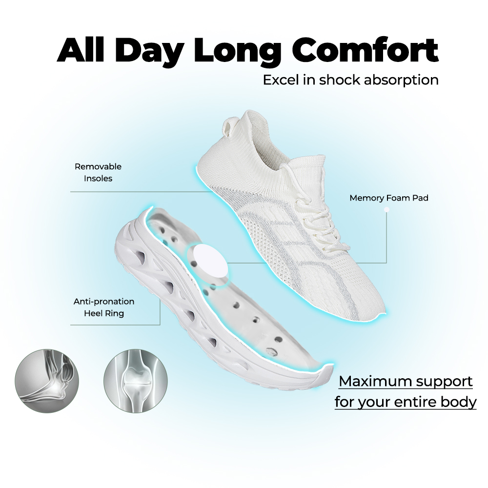 Women's WideToe Grip V3 - Cloud White