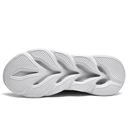 Men's Ortho Stretch Cushion Shoes - Gray-SOFTSFEEL