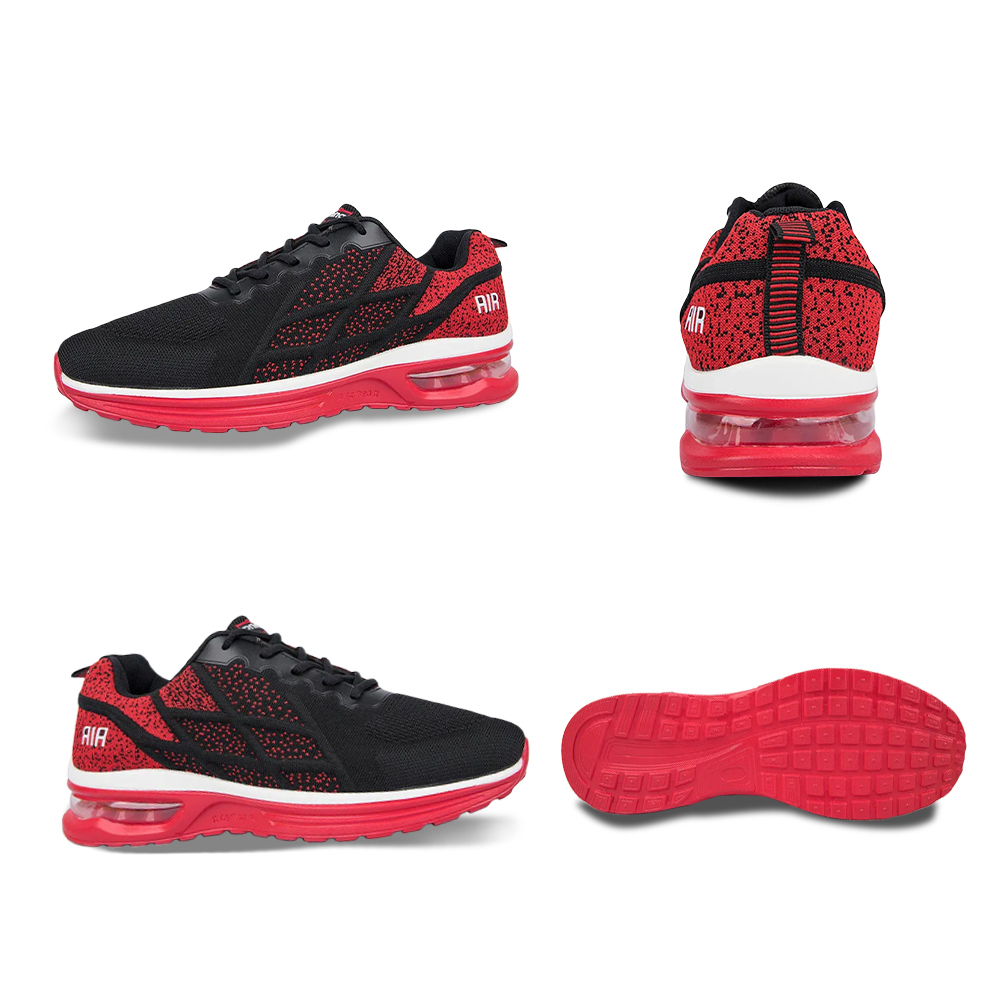 Softsfeel® Women's AirCush Lite Core V1 - Black/Red