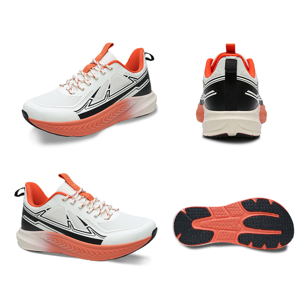 Men's WideToe Grip V3 - Coral Noir