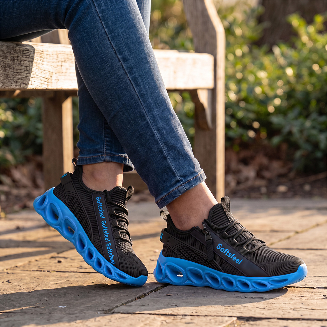 Men's Cloud Wanderer V7 - Black Blue