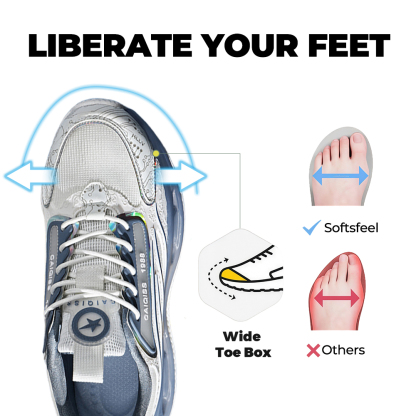 Men's AirWave Flow V5 - Frosted Sky with Dusk Blue Accents