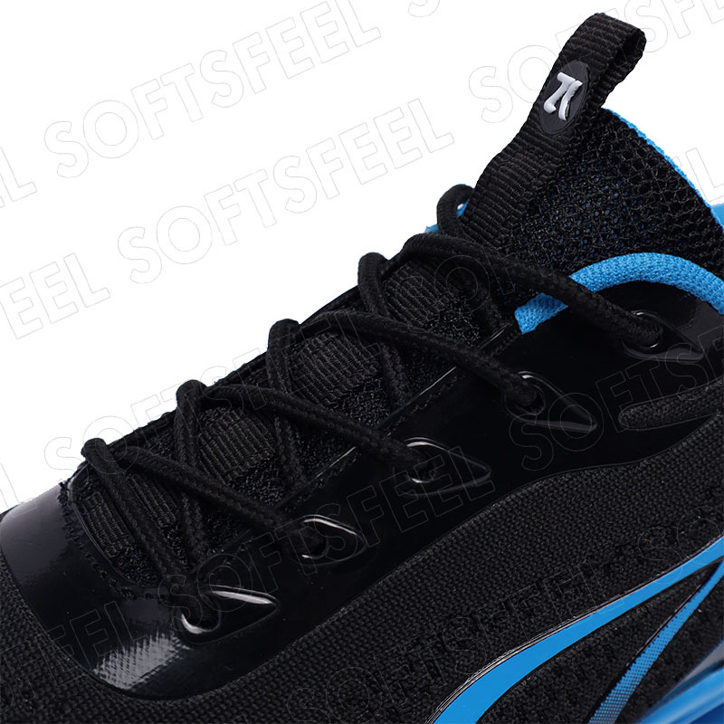 Softsfeel Men's Relieve Foot Pain Perfect Walking Shoes - Black Blue-SOFTSFEEL
