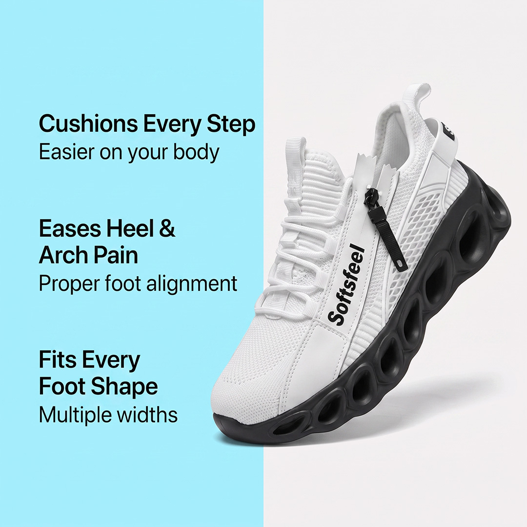 Men's Cloud Wanderer V7 - White Black