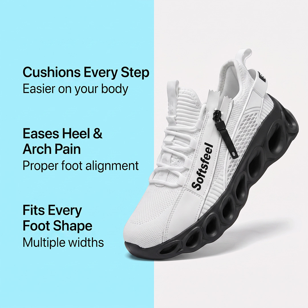 Men's Cloud Wanderer V7 - White Black
