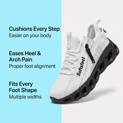 Men's Cloud Wanderer V7 - White Black