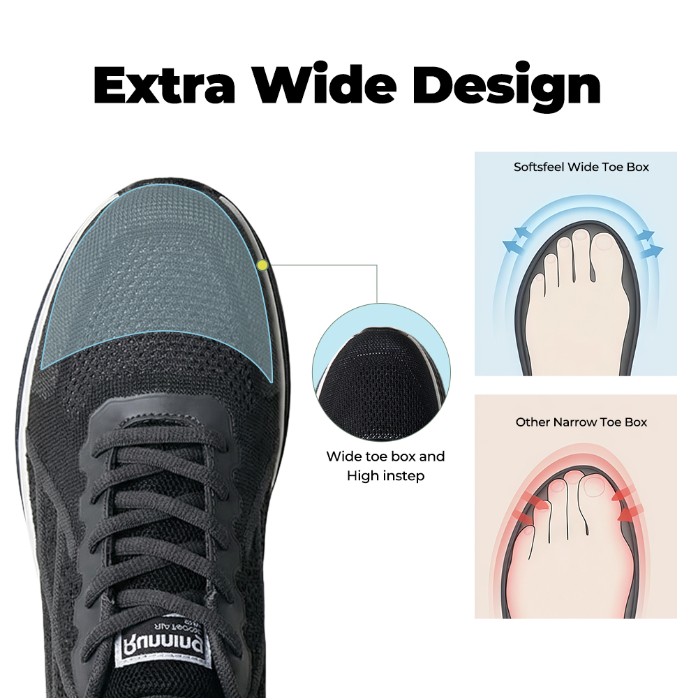 Softsfeel® Women's AirCush Lite Core V1 - Gray