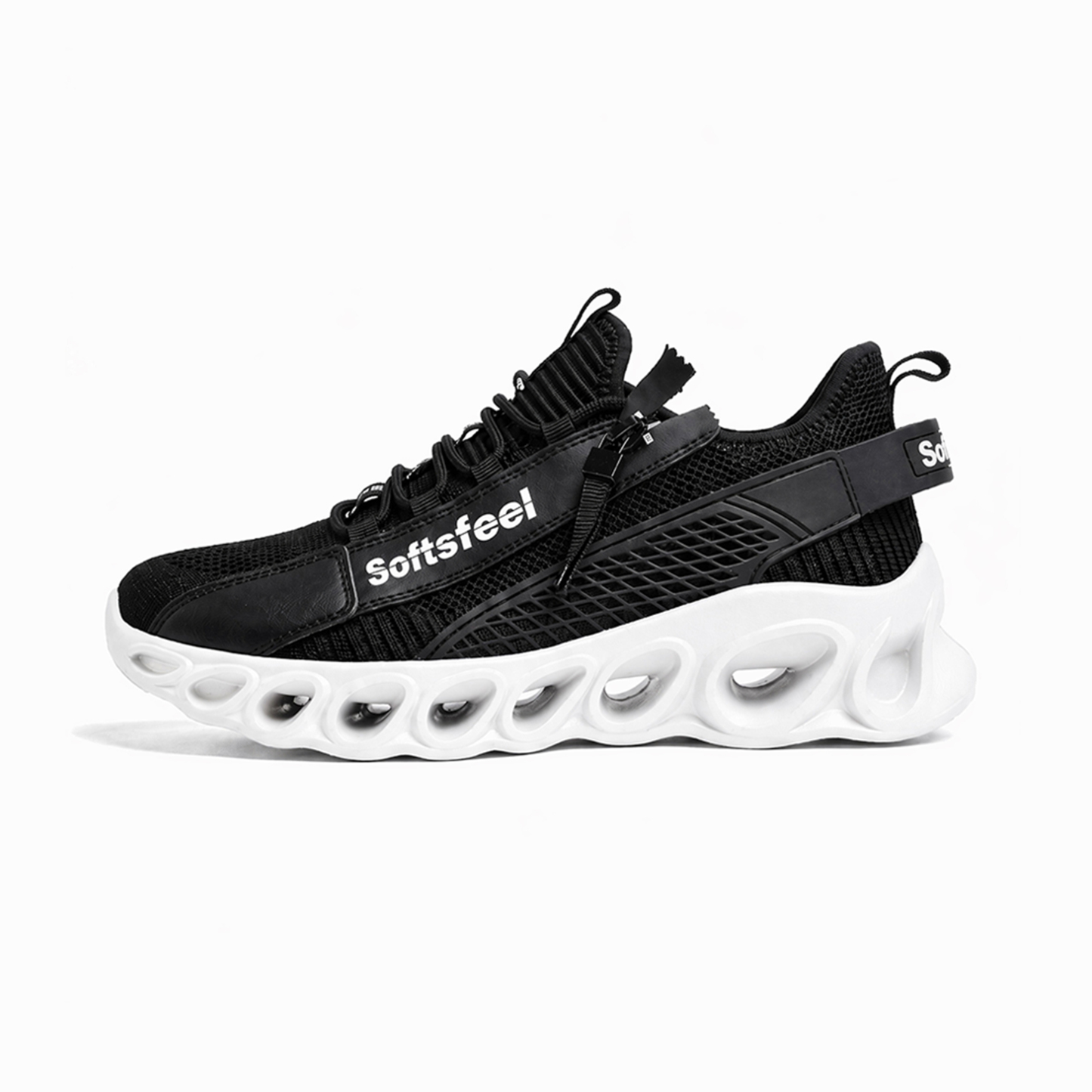 Men's Cloud Wanderer V7 - Black White