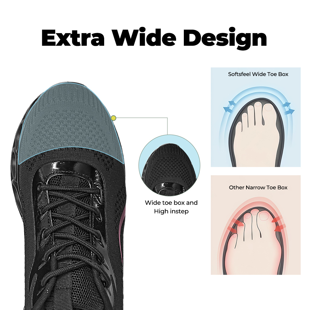 Softsfeel® Men's Rebound Core V1 - Black Pink