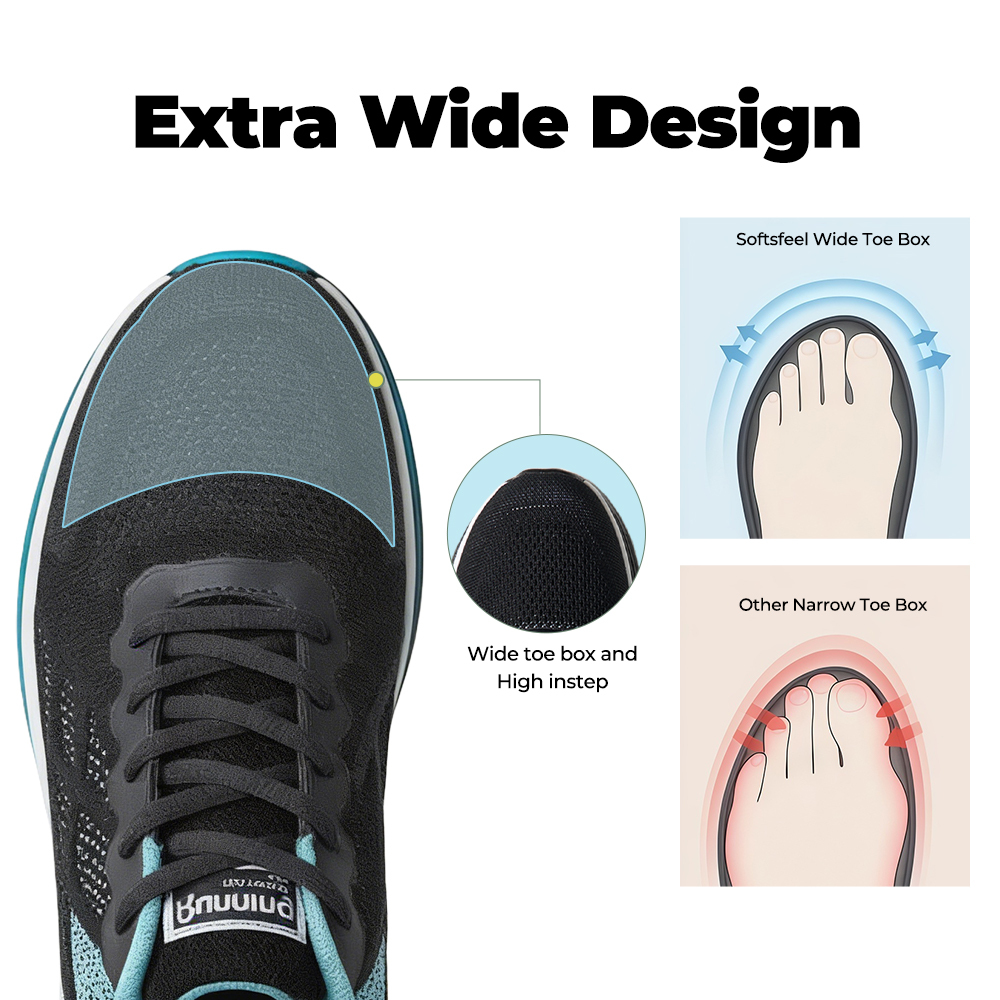 Softsfeel® Women's AirCush Lite Core V1 - Light Blue