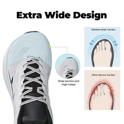 Women's WideToe Grip V1 - White