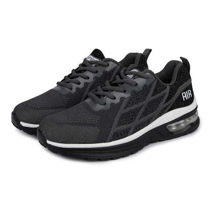 Softsfeel Men's Technology Air Cushion Super Soft Shoes - Gray-SOFTSFEEL