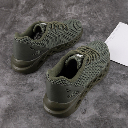 Softsfeel Women's Relieve Foot Pain Perfect Cushioning Walking Shoes - Army green-SOFTSFEEL
