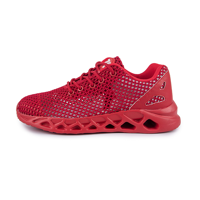 Softsfeel Men's Relieve Foot Pain Perfect Cushioning Walking Shoes-Red-SOFTSFEEL