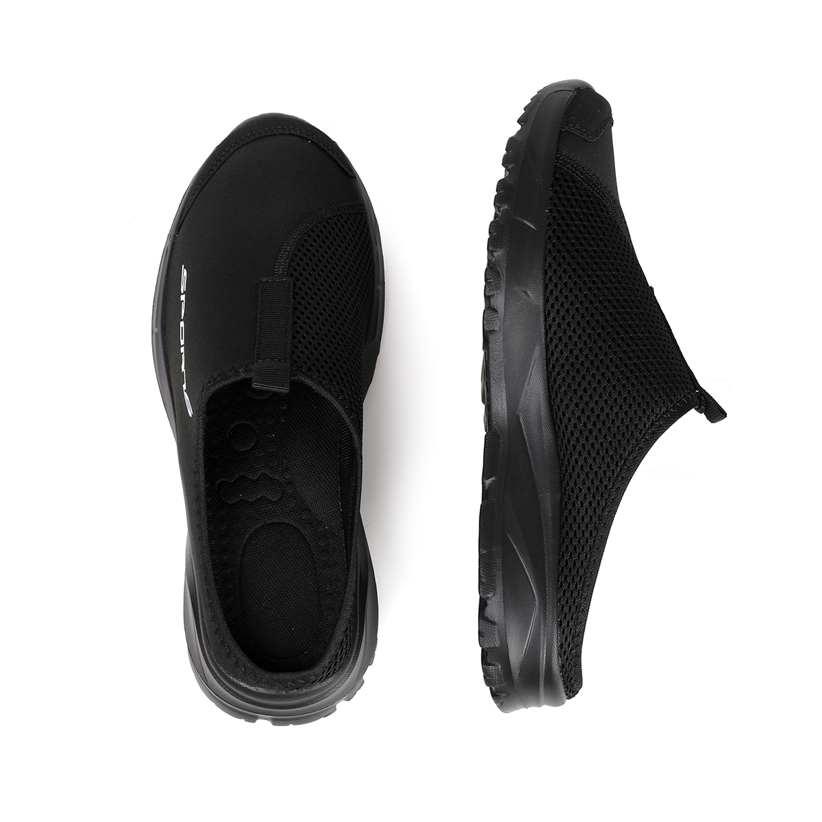 SoftsFeel™ Men's Breathable Mesh Slide Sandals - Relieve Foot Pressure with Every Step