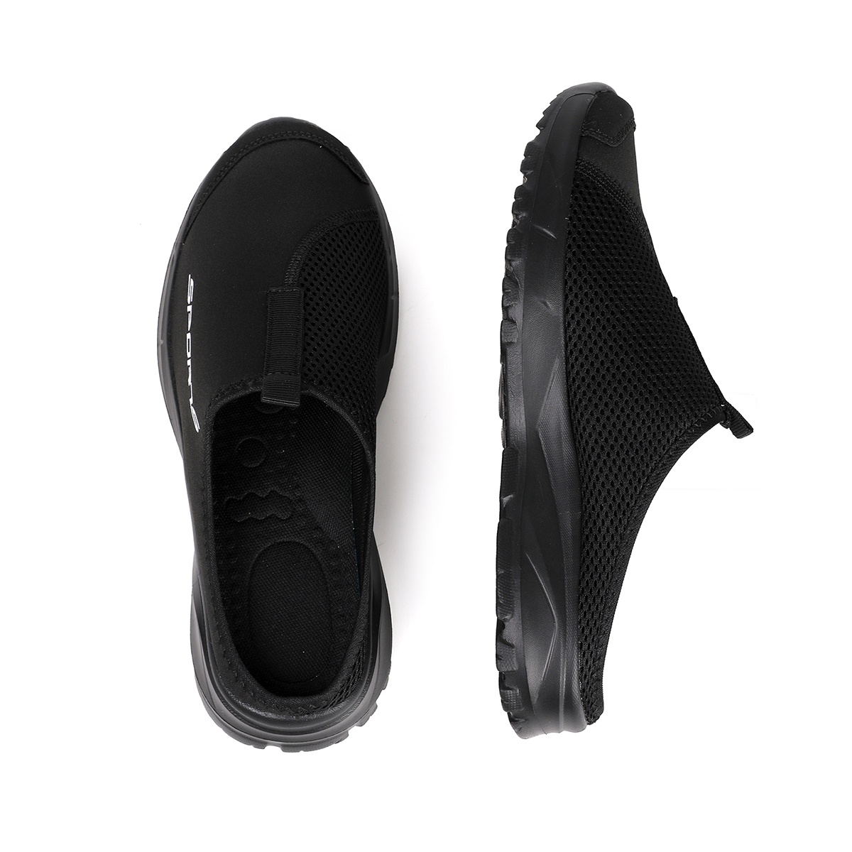 SoftsFeel™ Men's Breathable Mesh Slide Sandals - Relieve Foot Pressure with Every Step