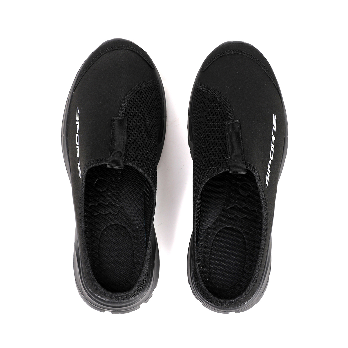 SoftsFeel™ Men's Breathable Mesh Slide Sandals - Relieve Foot Pressure with Every Step