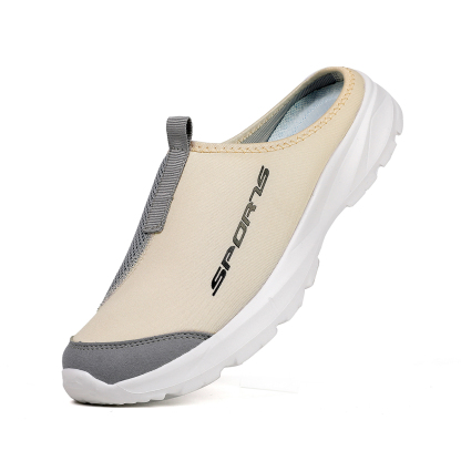 SoftsFeel® Men's Breathable Mesh Slide Sandals - Relieve Foot Pressure with Every Step