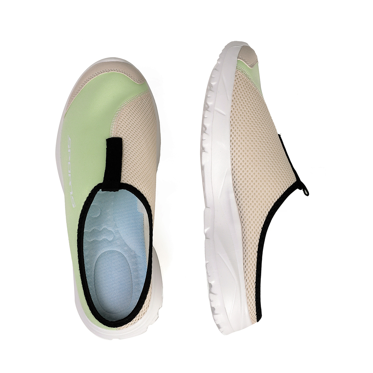 SoftsFeel® Women's Breathable Mesh Slide Sandals - Relieve Foot Pressure with Every Step