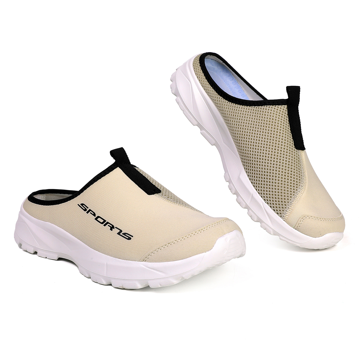 SoftsFeel® Women's Breathable Mesh Slide Sandals - Relieve Foot Pressure with Every Step