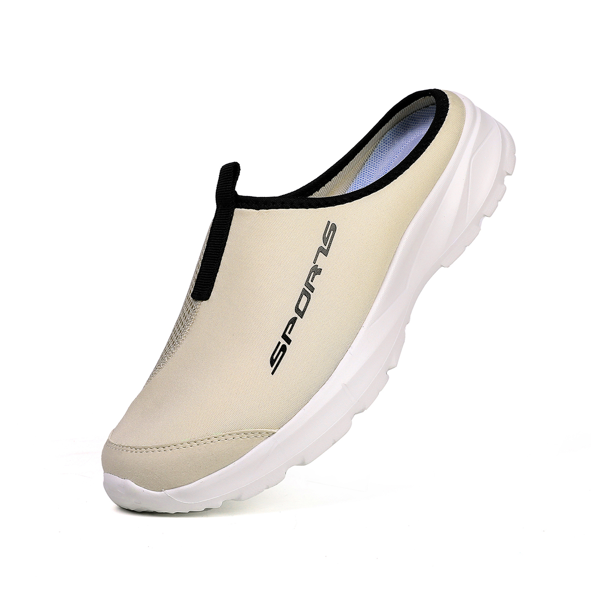 SoftsFeel® Men's Breathable Mesh Slide Sandals - Relieve Foot Pressure with Every Step