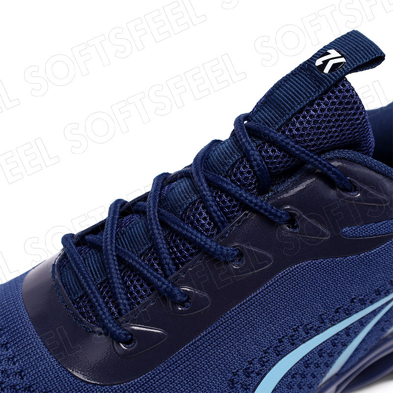 Softsfeel Men's Relieve Foot Pain Perfect Walking Shoes - Dark Blue-SOFTSFEEL