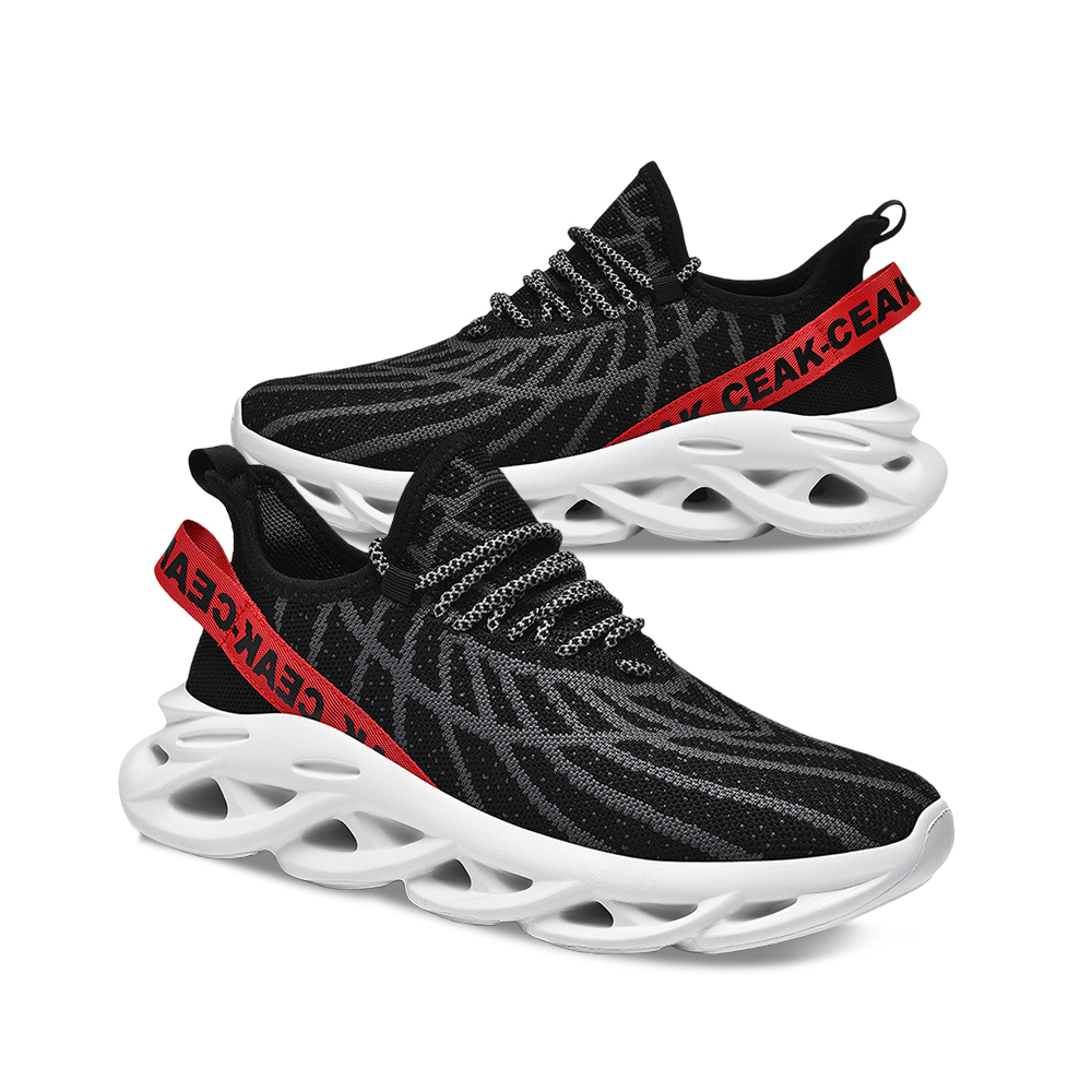 Softsfeel® Women's Cloud Strider V1 - Black Red