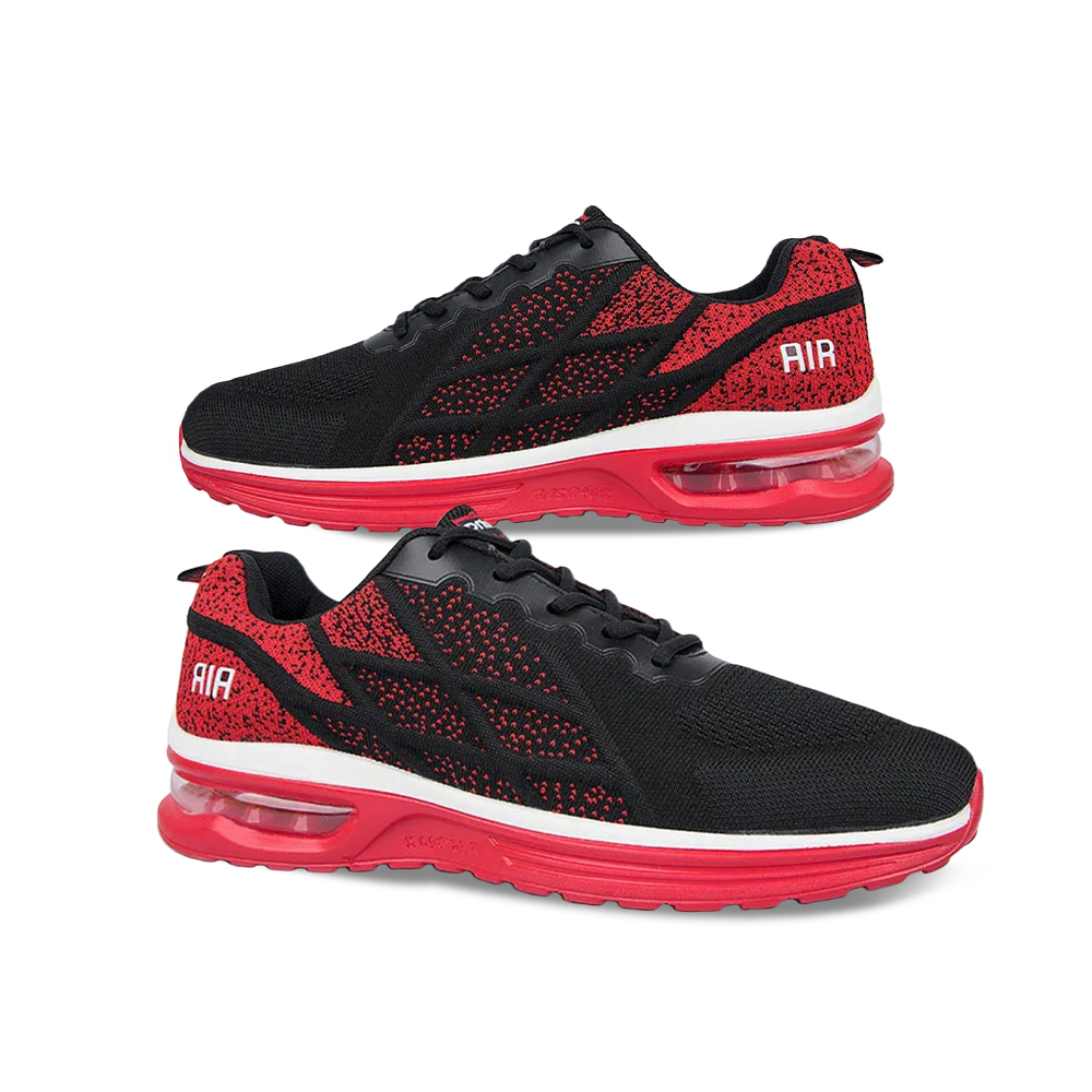 Softsfeel® Women's AirCush Lite Core V1 - Black/Red