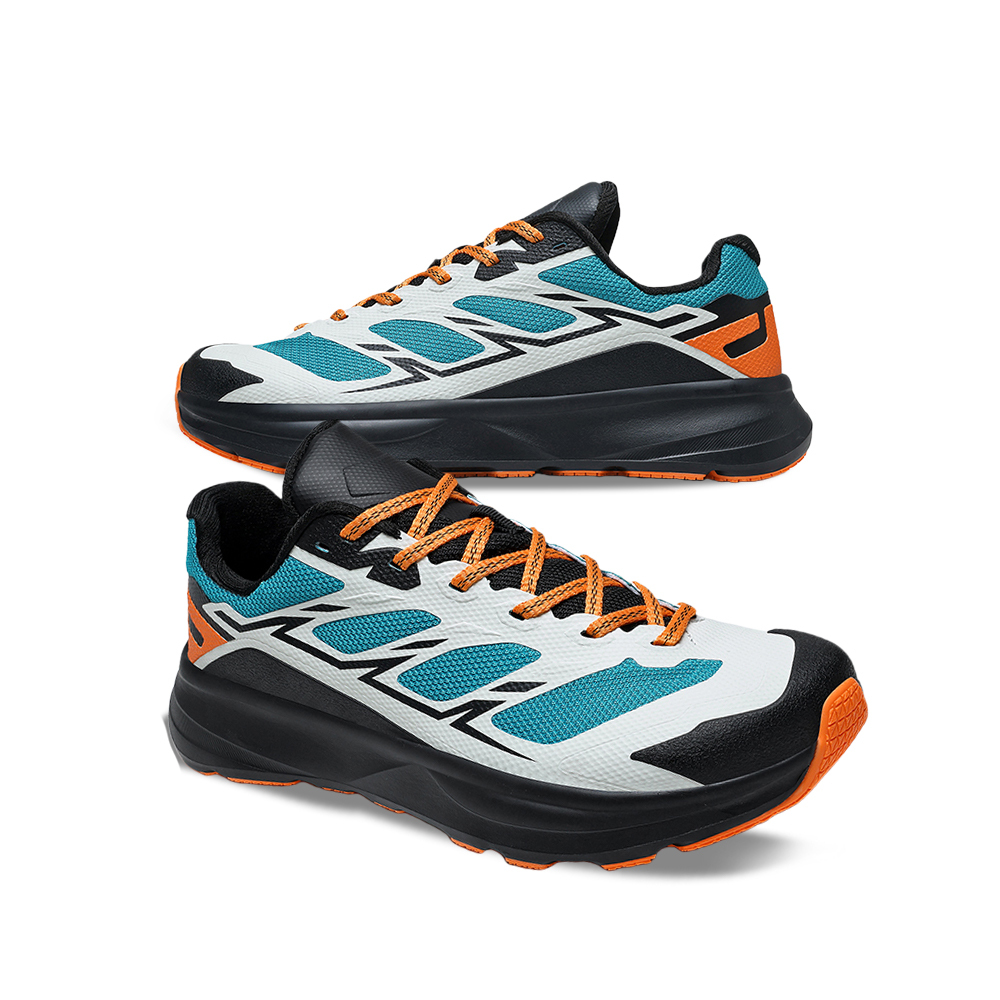 Men's WideToe Grip V1 - Sunset Orange & Basalt Gray