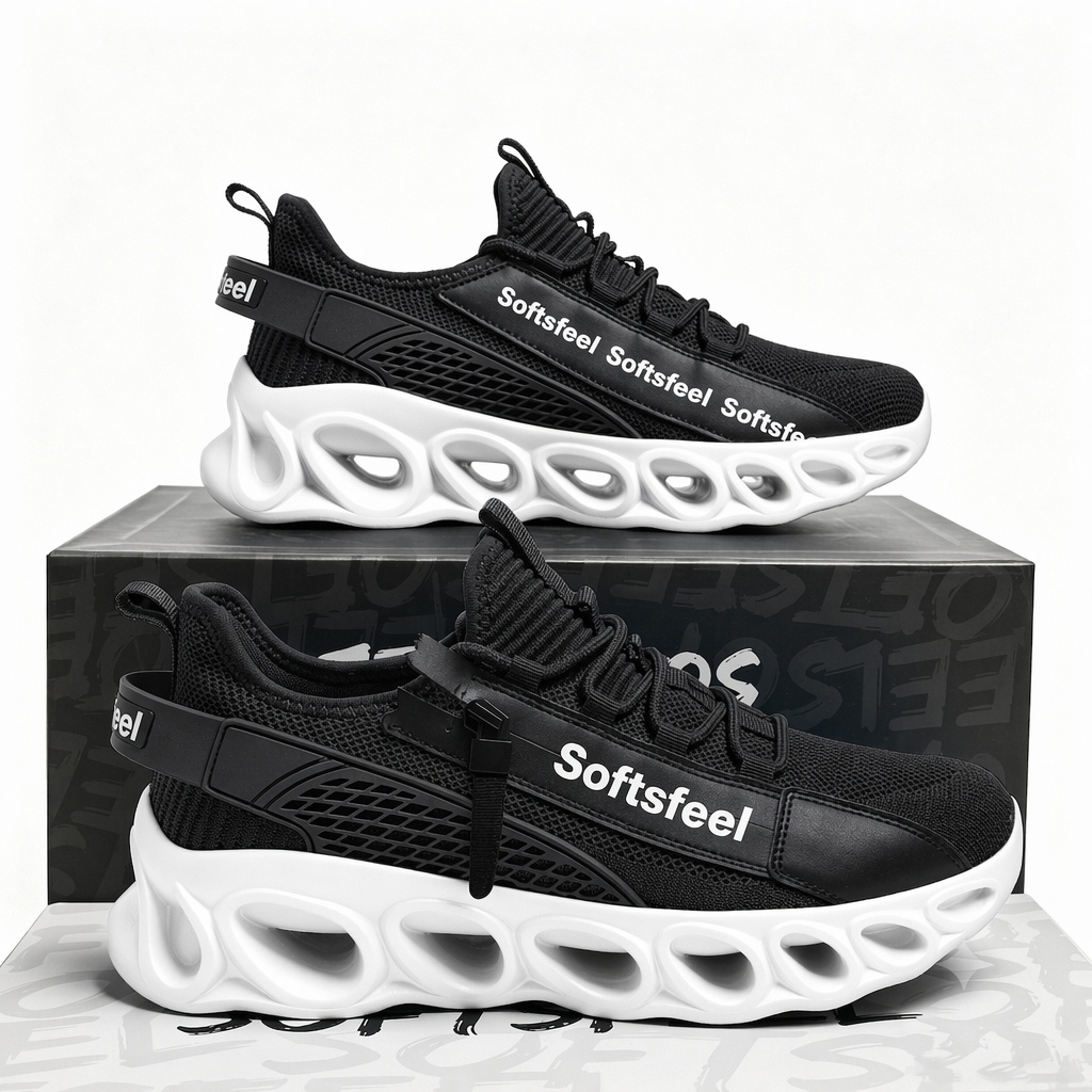 Women's Cloud Wanderer V7 - Black White