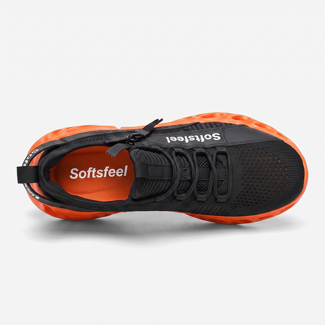Men's Cloud Wanderer V7 - Black Orange
