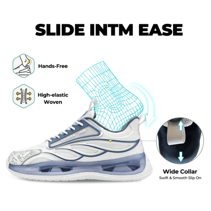 Men's AirWave Flow V5 - Frosted Sky with Dusk Blue Accents