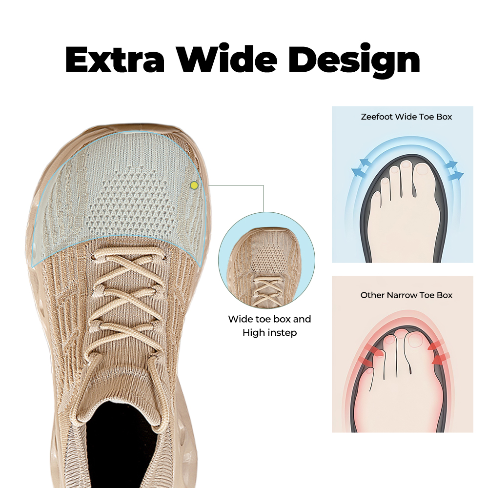 Women's WideToe Grip V3 - Sand Dune